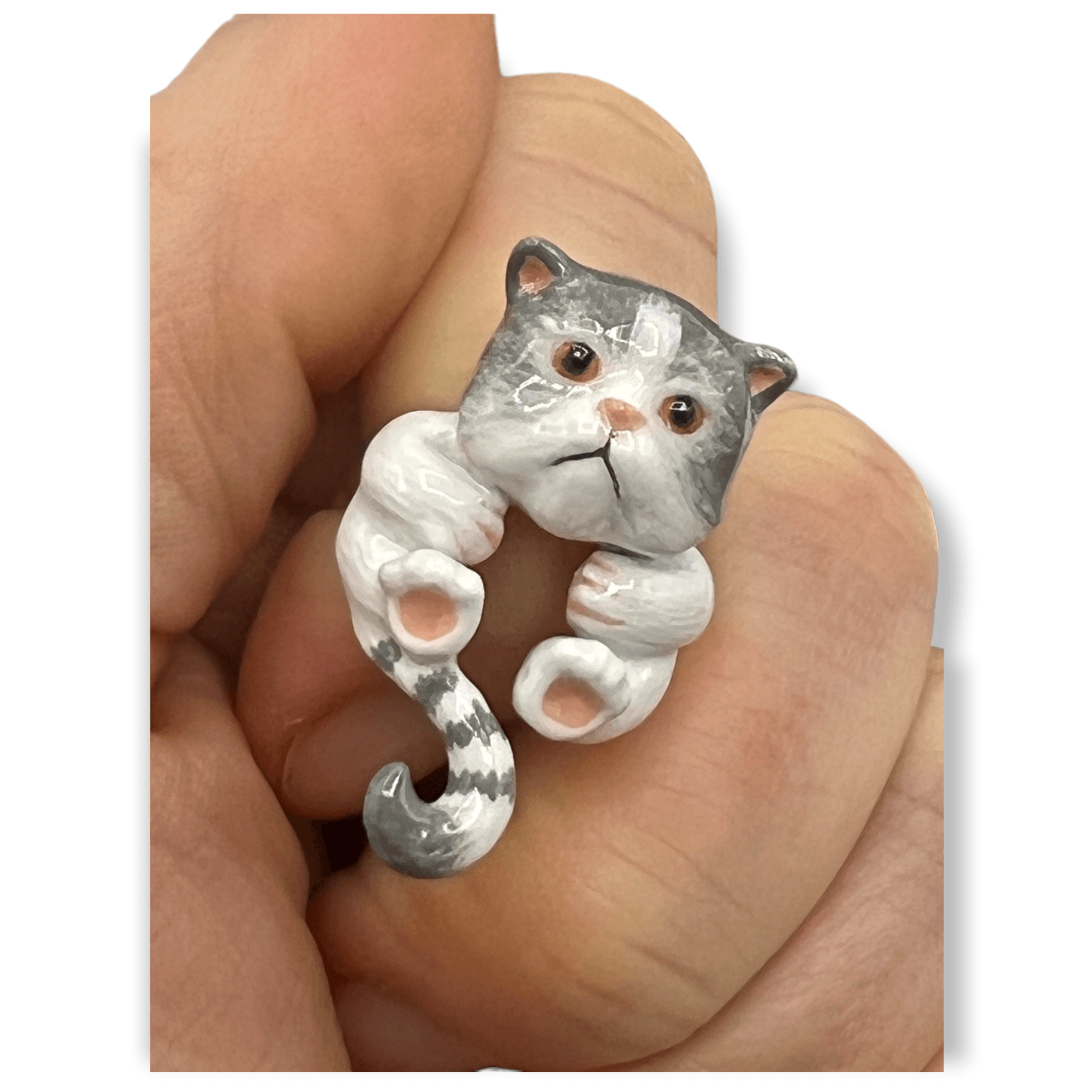 Kitty cat ring hot sale