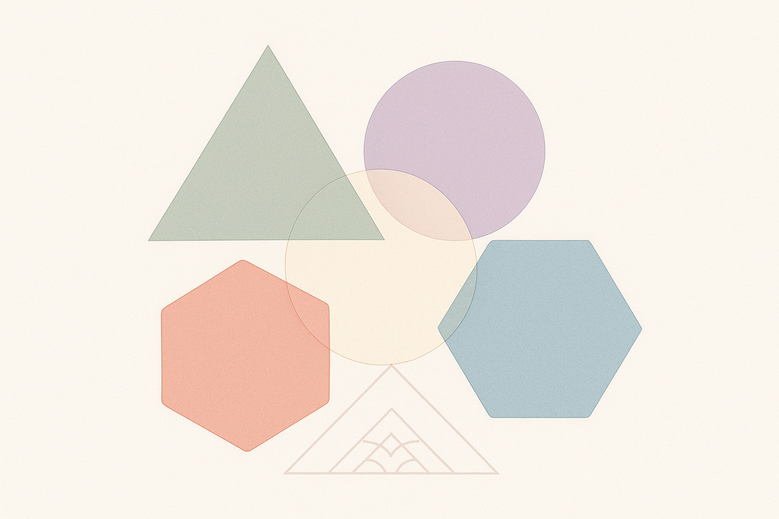 The Language of Shapes  - Geometric Forms Jewelry Holds