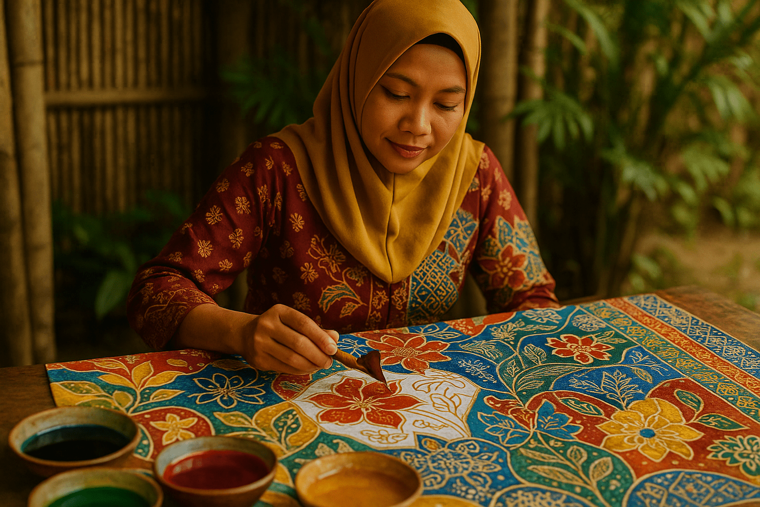 Malaysian Batik: Heritage Flowers Reimagined as Wearable Art - Sundara Joon