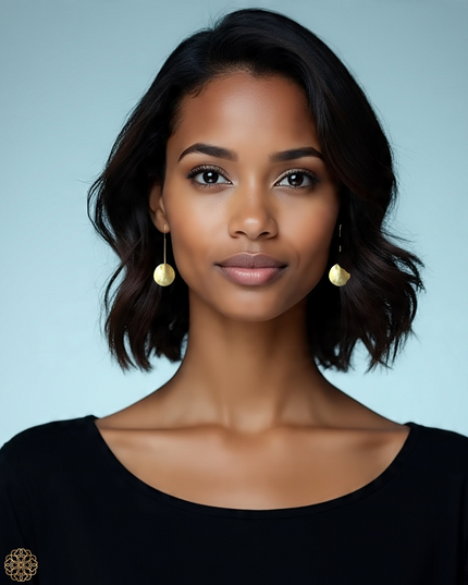 Matted drop earrings for a modern statement - Sundara Joon