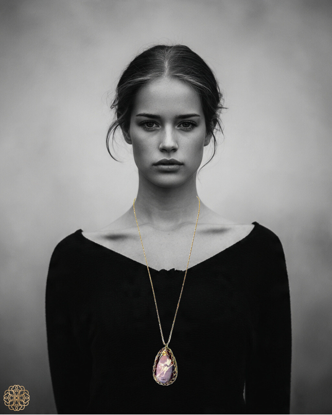 Bold natural pendant necklace - Sundara Joon