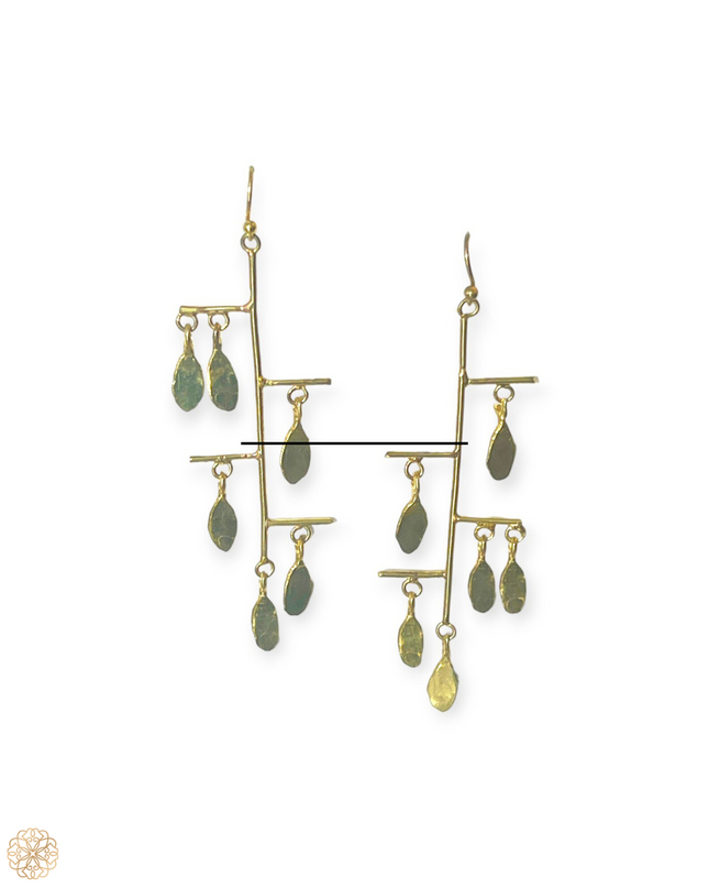 Artful balance earrings