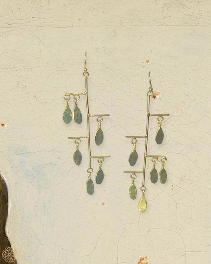 Artful balance earrings