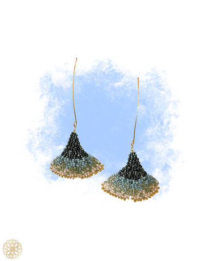 Beaded Art Deco Earrings - Sundara Joon