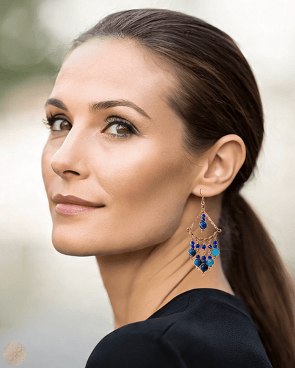 Beaded drop earrings with a boho vibe - Sundara Joon