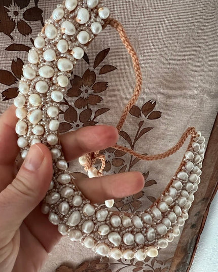 Beaded pearl choker necklace - Sundara Joon