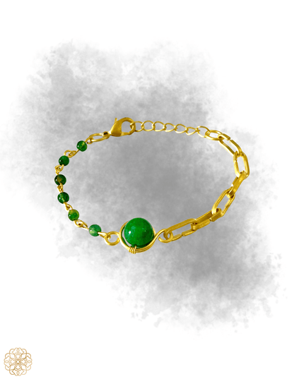 Better together designed bracelet with beaded stones - Sundara Joon