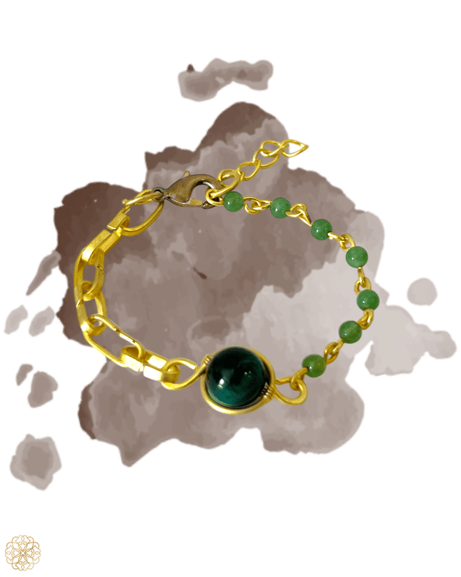 Better together designed bracelet with beaded stones - Sundara Joon