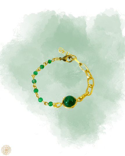 Better together designed bracelet with beaded stones - Sundara Joon