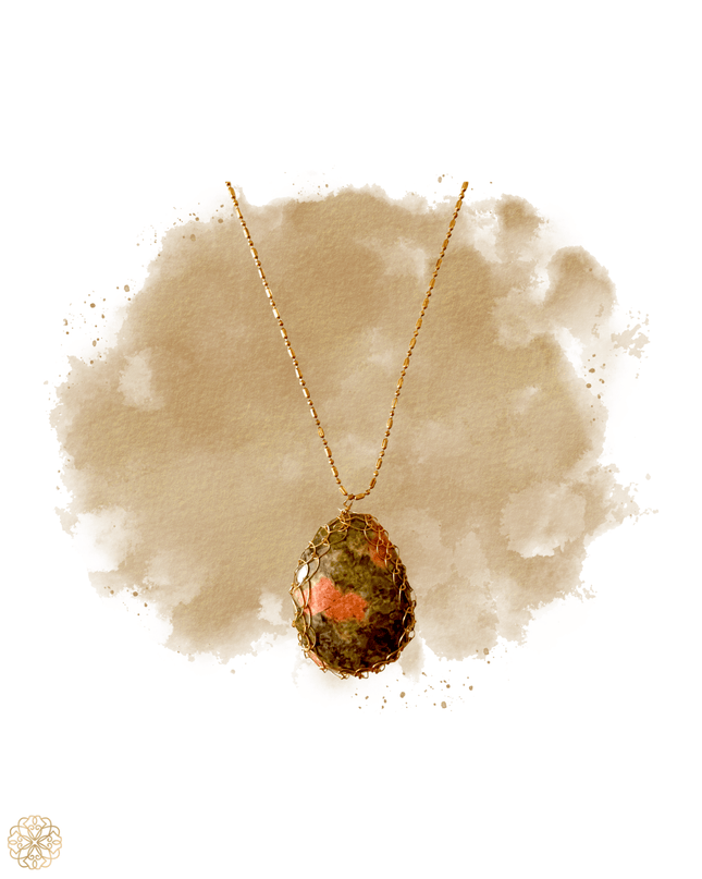 Bold natural pendant necklace - Sundara Joon