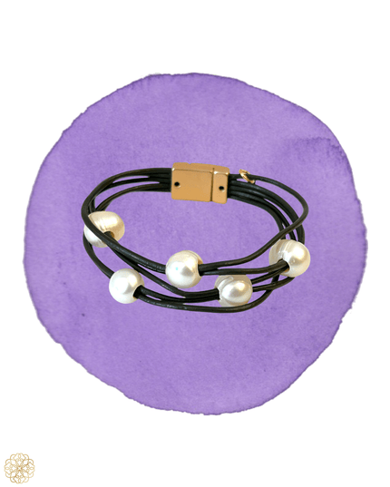 Bracelet with freshwater pearls - Sundara Joon