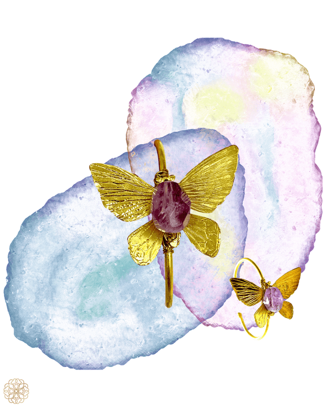 Butterfly cuff statement bracelet - Sundara Joon