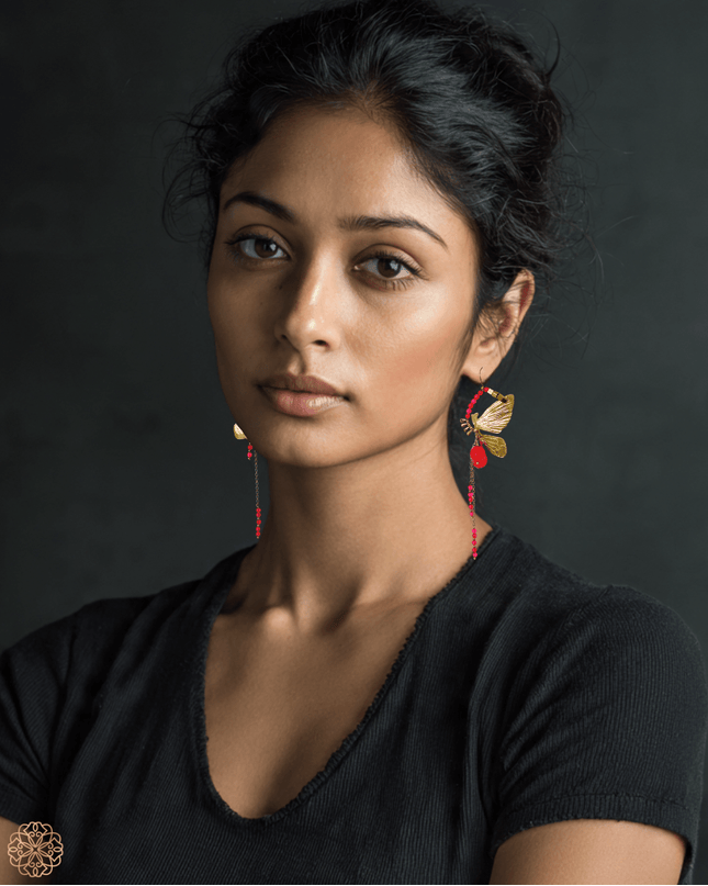 Butterfly flight of fancy earrings - Sundara Joon