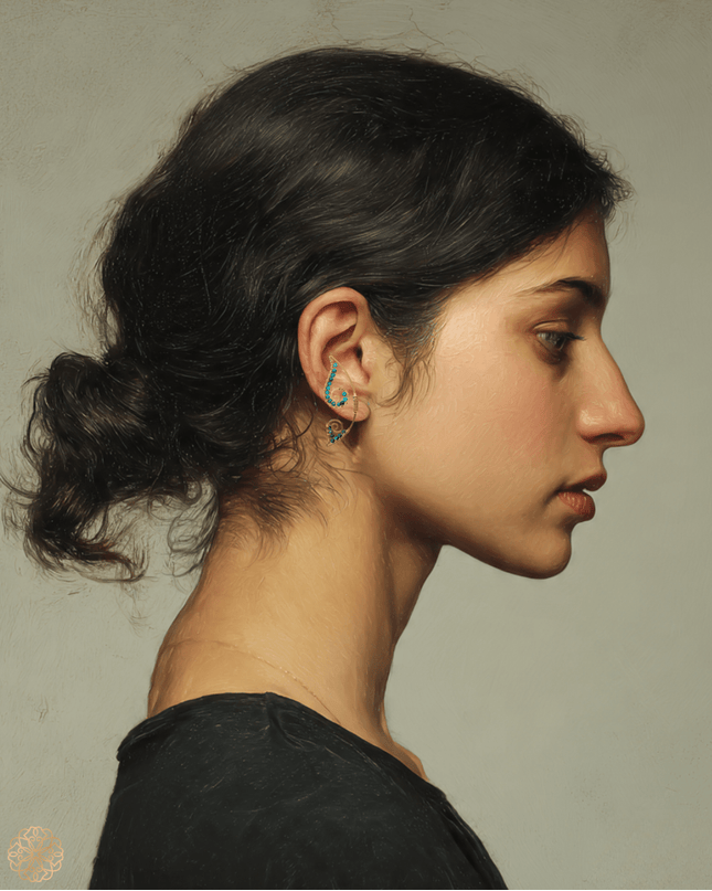 Butterfly wing gemstone earrings - Sundara Joon