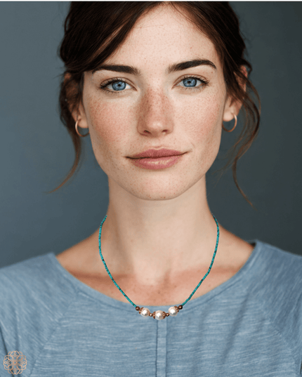 Choker length pearl forward necklace - Sundara Joon