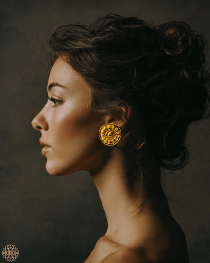 Classical disk earrings - Sundara Joon
