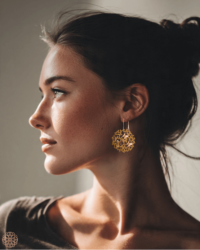 Cluster of butterflies earrings - Sundara Joon