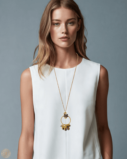 Cluster pendant necklace - Sundara Joon