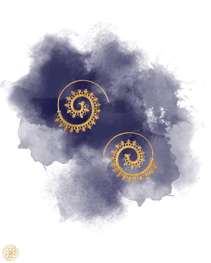 Coiled beauty filigree earrings - Sundara Joon