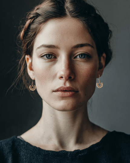 Colorful and petite beaded earrings - Sundara Joon