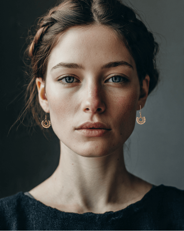 Colorful and petite beaded earrings - Sundara Joon