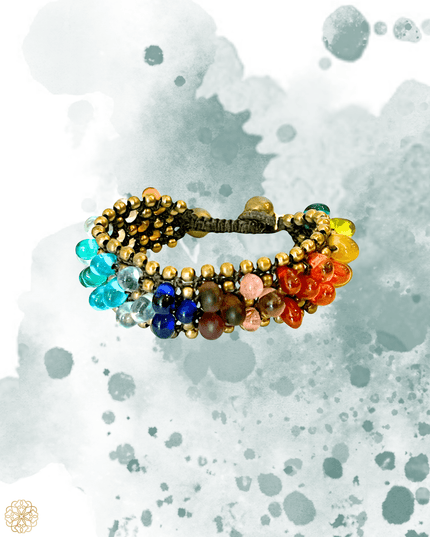 Colorful beaded bracelet - Sundara Joon