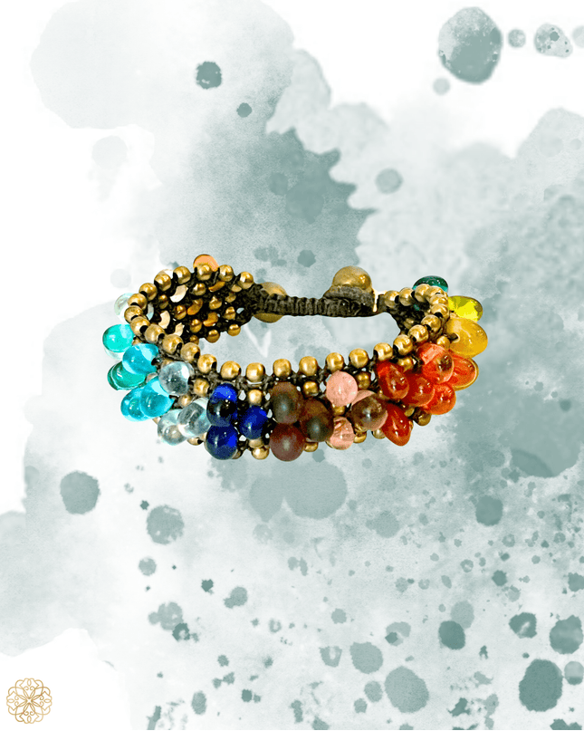 Colorful beaded bracelet - Sundara Joon