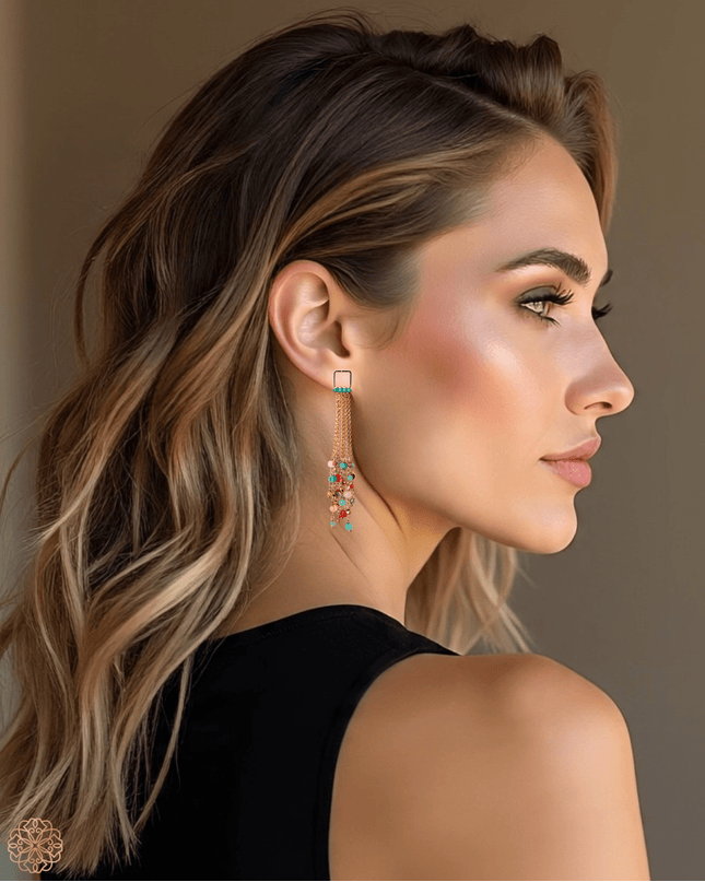 Colorful beaded strands - Sundara Joon