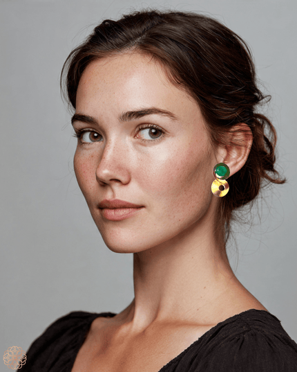Colorful figure 8 statement earrings - Sundara Joon