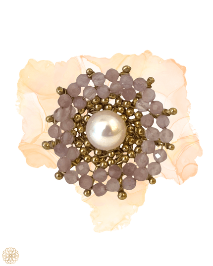 Colorful Floral Pattern Ring - Sundara Joon