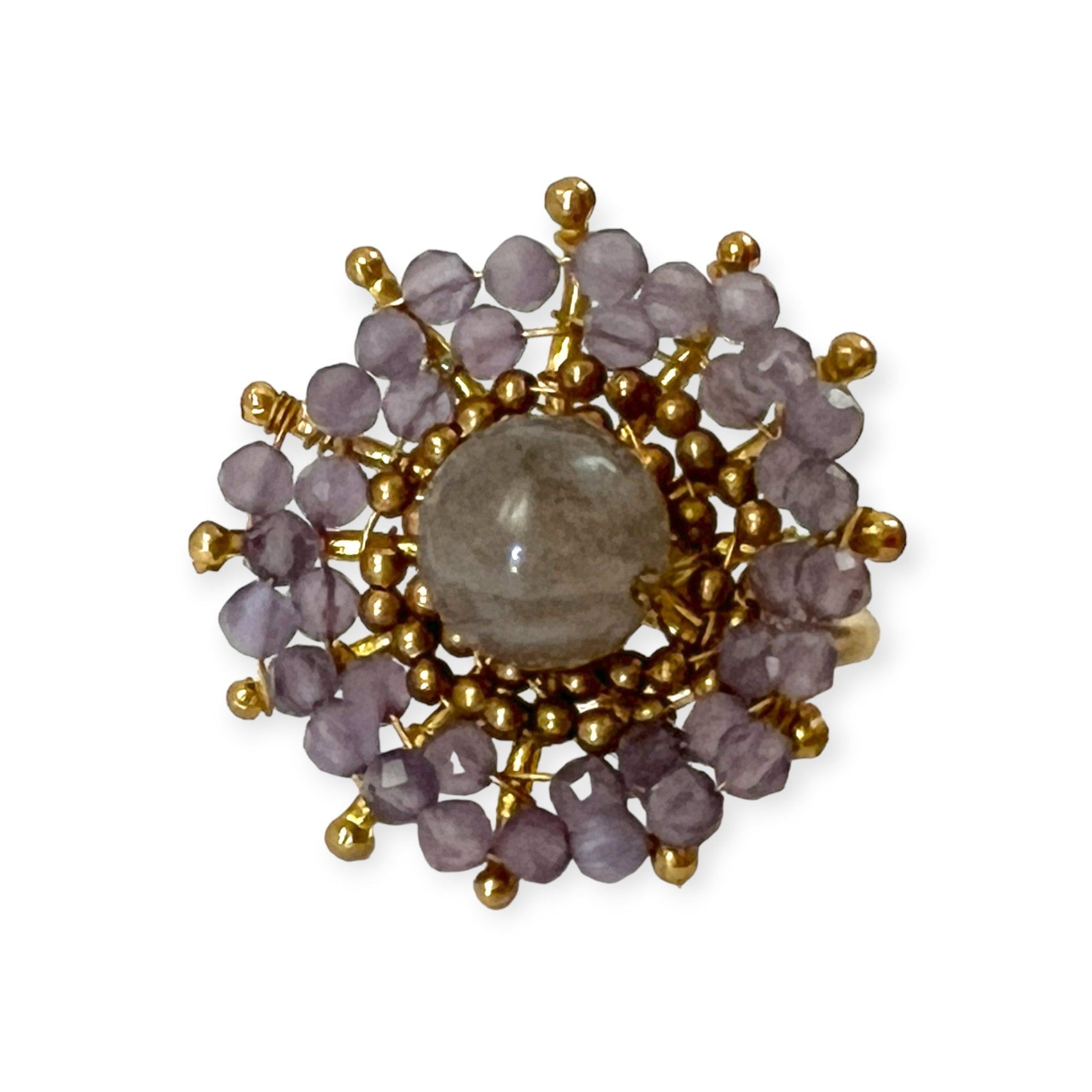 Colorful floral pattern ring for something special - Sundara Joon