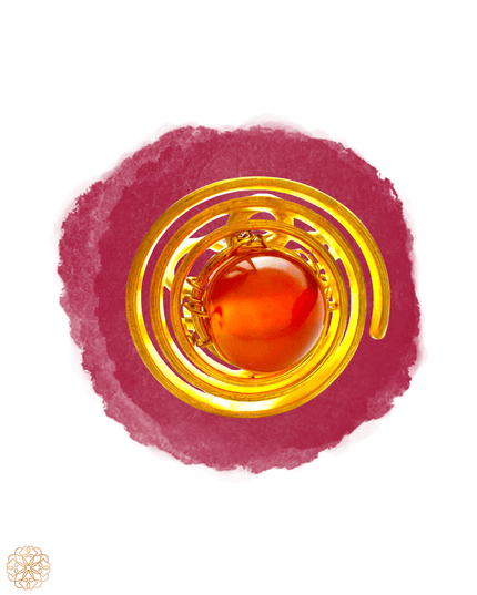 Colorful gemstone swirl cocktail ring - Sundara Joon
