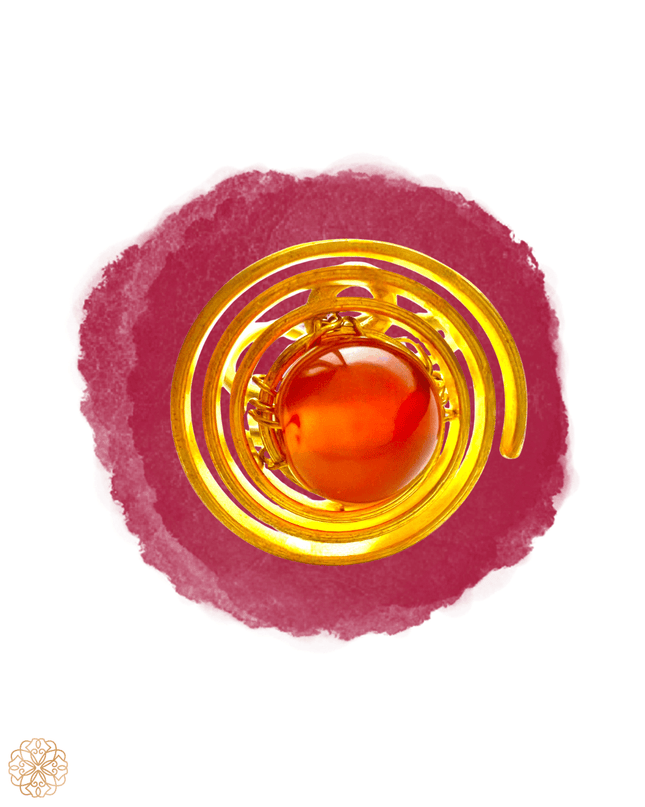Colorful gemstone swirl cocktail ring - Sundara Joon