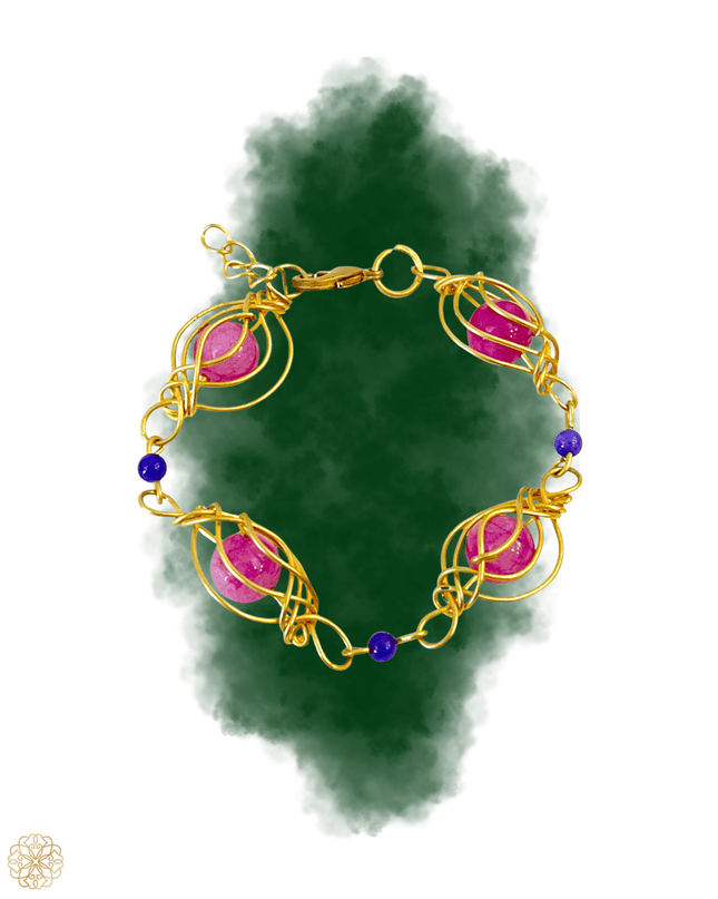 Colorful open weave chainlink bracelet - Sundara Joon
