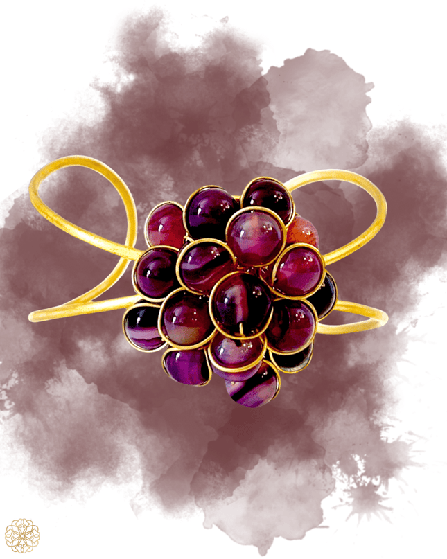 Cuff with gemstone cluster for a colorful pop - Sundara Joon