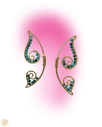 Butterfly wing gemstone earrings for a whimsical touch - Sundara Joon