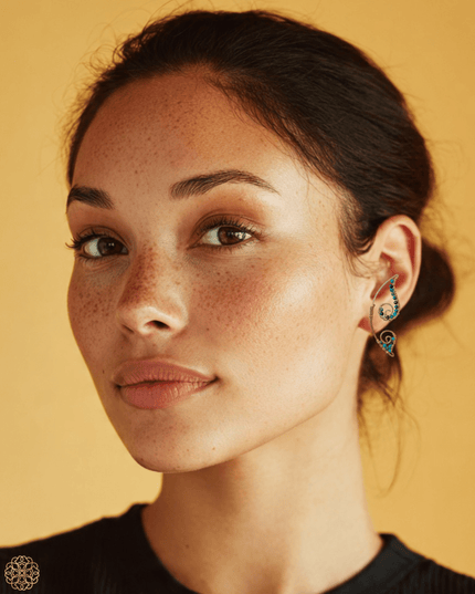 Butterfly wing gemstone earrings for a whimsical touch - Sundara Joon