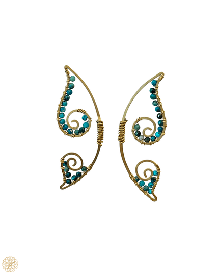Butterfly wing gemstone earrings for a whimsical touch - Sundara Joon