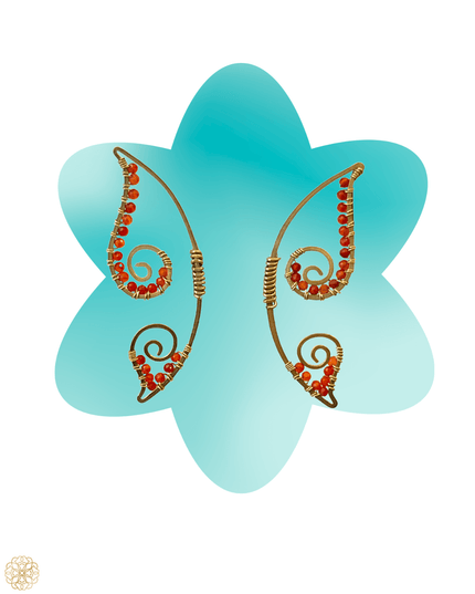 Butterfly wing gemstone earrings for a whimsical touch - Sundara Joon