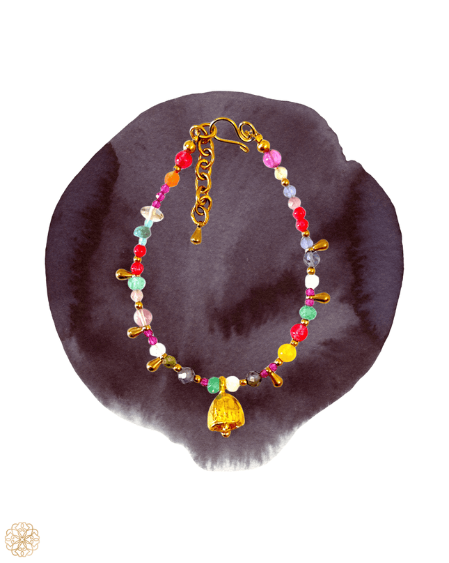 Delicate floral inspired beaded bracelets - Sundara Joon