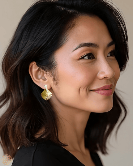 Delicate organic focus earrings - Sundara Joon