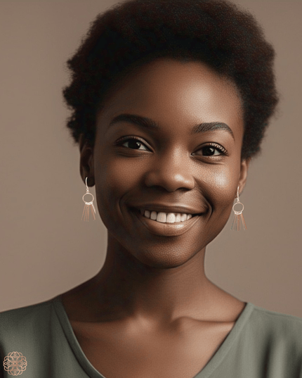 Delicate silver drop earrings - Sundara Joon