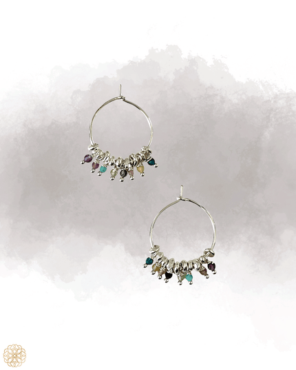 Delicate silver hoop earrings - Sundara Joon