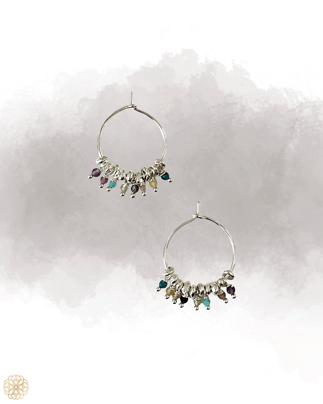 Delicate silver hoop earrings - Sundara Joon