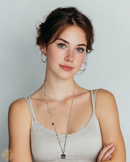Delicate Gemstone Pendant