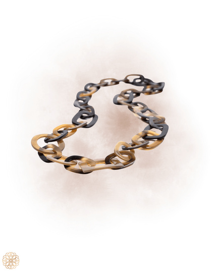 Earth tone chainlink necklace - Sundara Joon