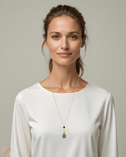 Feeling antsy gemstone pendant necklace - Sundara Joon