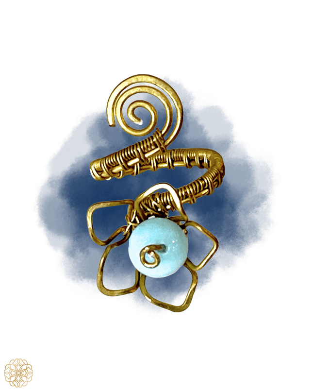 Floral inspired blossom gemstone statement ring - Sundara Joon