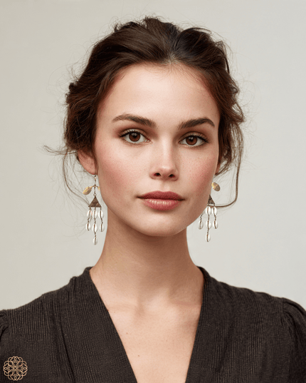 Fun inviting shell earrings - Sundara Joon