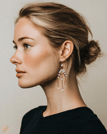 Good things happen in 3s drop earrings - Sundara Joon